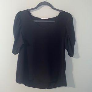 Black Boutique Blouse